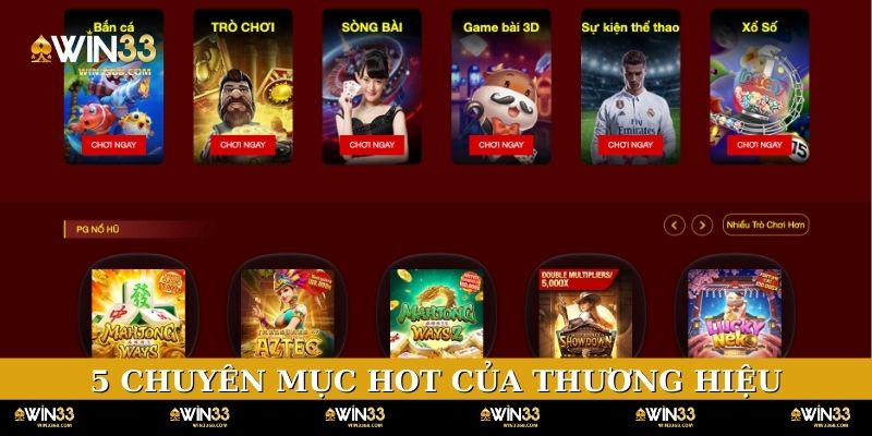 5 chuyên mục hot góp phần tạo nên tên tuổi thương hiệu